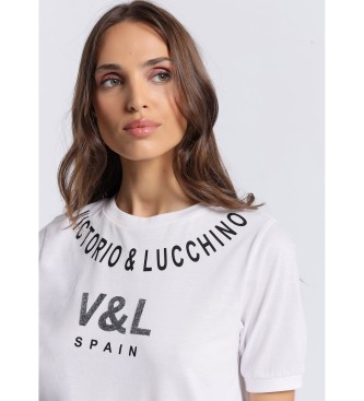 Victorio & Lucchino, V&L Camiseta 134612 blanco