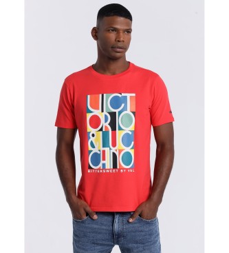 Victorio & Lucchino, V&L T-shirt 134482 rouge