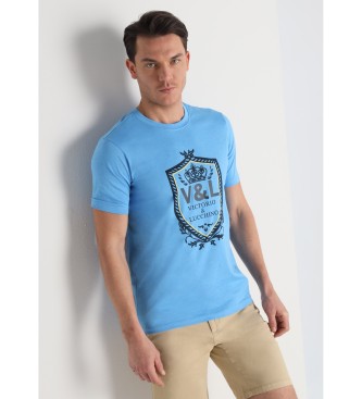 Victorio & Lucchino, V&L T-shirt 134547 blauw