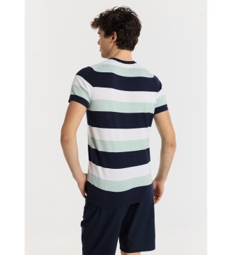Victorio & Lucchino, V&L T-shirt  manches courtes ray tricolore