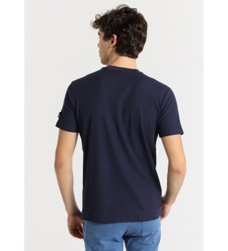 Victorio & Lucchino, V&L Kurzarm-T-Shirt mit aufgesetzter Tasche