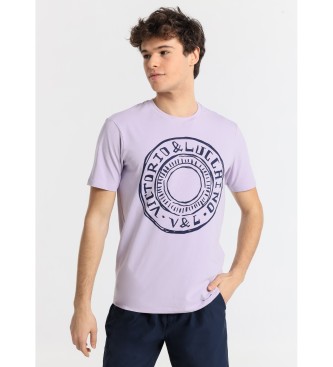 Victorio & Lucchino, V&L T-shirt  manches courtes avec logo anthracite