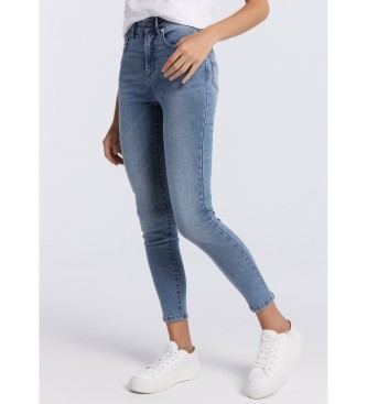 Victorio & Lucchino, V&L Jeans - Bote moyenne - Jean skinny taille haute