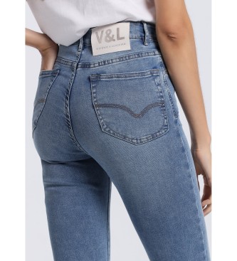 Victorio & Lucchino, V&L Jeans | Medium Box - skinny z wysoką talią