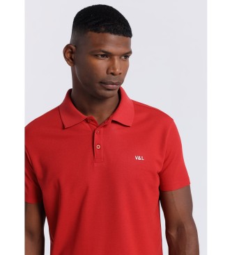 Victorio & Lucchino, V&L Polo  manches courtes rouge