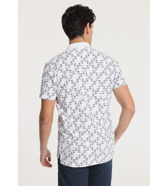 Victorio & Lucchino, V&L V&LUCCHINO - Anchor print short sleeve polo shirt white