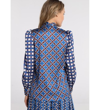 Victorio & Lucchino, V&L Chemise  manches longues 131582 Bleu