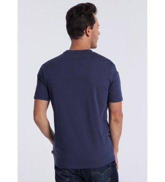 Victorio & Lucchino, V&L Kortrmet T-shirt 132427 Navy