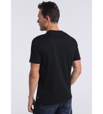 Victorio & Lucchino, V&L T-shirt met korte mouwen 132429 Zwart