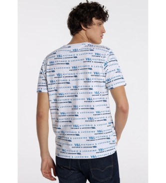 Victorio & Lucchino, V&L T-shirt  manches courtes 131684 Blanc