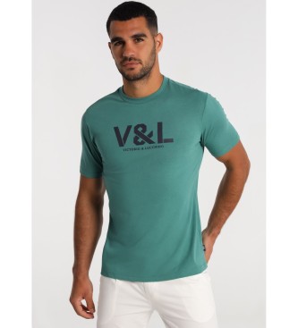 Victorio & Lucchino, V&L Camiseta manga corta 125041 Verde