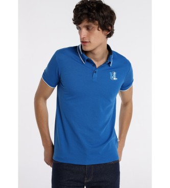Victorio & Lucchino, V&L Kurzarm-Poloshirt 131679 Blau