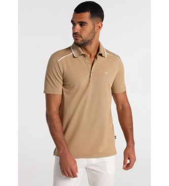Victorio & Lucchino, V&L Short sleeve polo shirt 125031 Brown