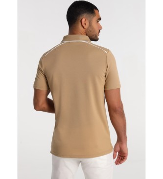 Victorio & Lucchino, V&L Short sleeve polo shirt 125031 Brown