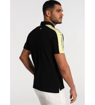 Victorio & Lucchino, V&L Short sleeve polo shirt 125101 Black