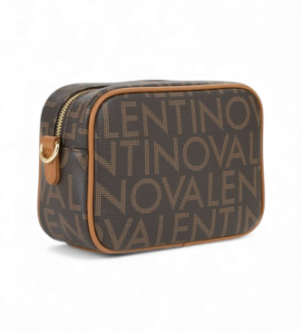 Valentino Brown monogram shoulder bag