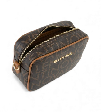 Valentino Brown monogram shoulder bag