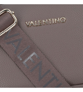 Valentino Taupe schoudertas met logo