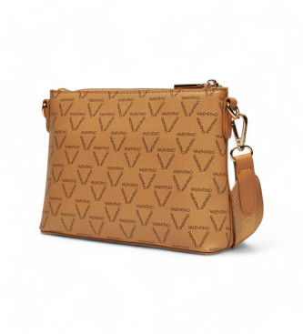 Valentino Borsa con mini pochette beige