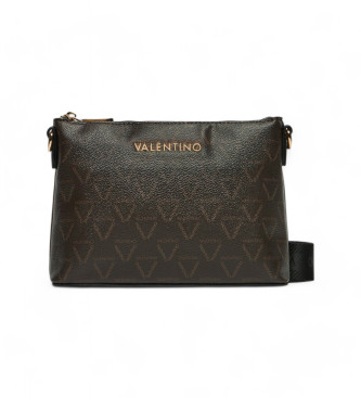 Valentino Mala de mo com mini bolsa castanha