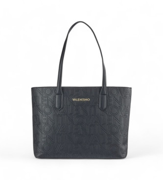 Valentino Saco de compras Pansy preto