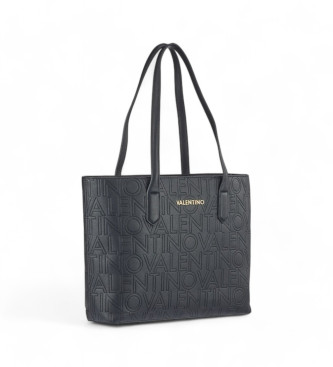 Valentino Saco de compras Pansy preto