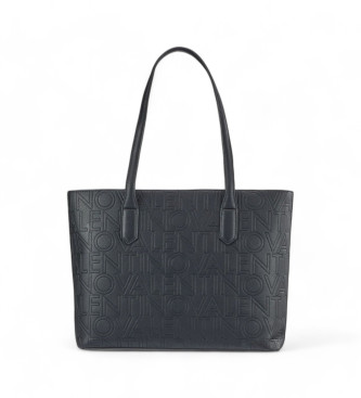 Valentino Saco de compras Pansy preto