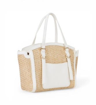 Valentino Saco de compras bege, branco