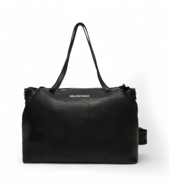 Valentino Czarna casualowa torba typu shopper