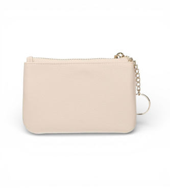 Valentino Beige Logo Wallet