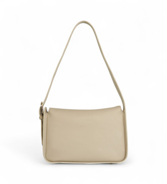 Valentino Beige logo schoudertas