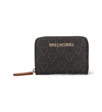 Valentino Porte-monnaie dcontract marron