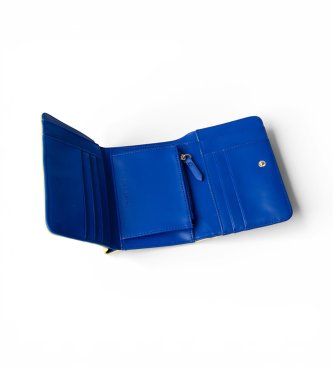 Valentino Yellow logo coin purse