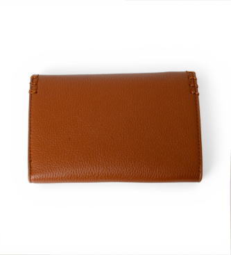 Valentino Carteira com log�tipo castanho