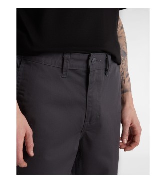 Vans Authentische graue Chino-Hose in schmaler Passform