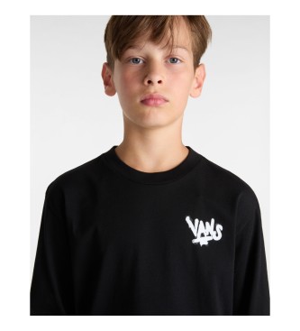 Vans T-shirt a maniche lunghe Blaster nera