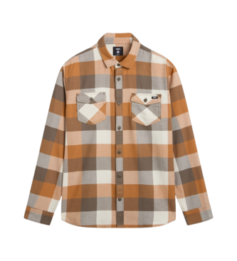 Vans Box Flannel Classic LS Woven skjorte brun