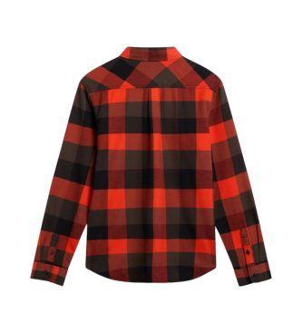 Vans Shirt Box Flanell Klassisch rot