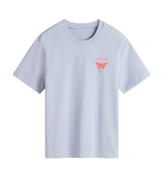 Vans T-shirt con teschio farfalla viola