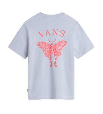 Vans T-shirt con teschio farfalla viola