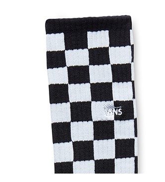 Vans Checkerboard High Socken schwarz