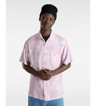 Vans Chemise tisse  col ample Camp lilas