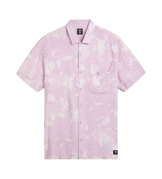 Vans Chemise tisse  col ample Camp lilas