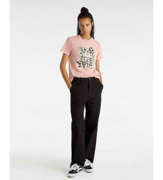 Vans T-shirt Boxed Animalier Rosa