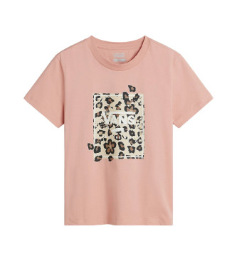 Vans T-shirt Boxed Animalier Rosa