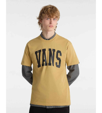 Vans T-shirt arqueada mostarda