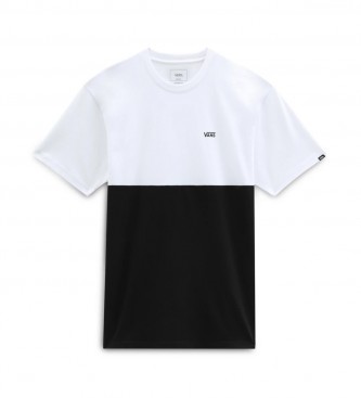 Vans T-shirt Colorblock biały, czarny