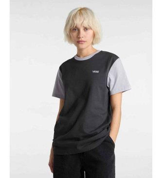 Vans T-shirt Colorblock czarny, szary