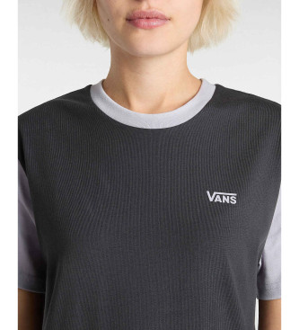 Vans T-shirt Colorblock czarny, szary