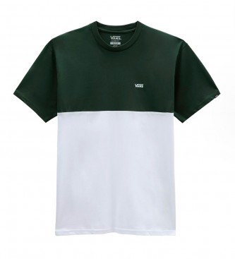 Vans T-shirt Colorblock grn, hvid